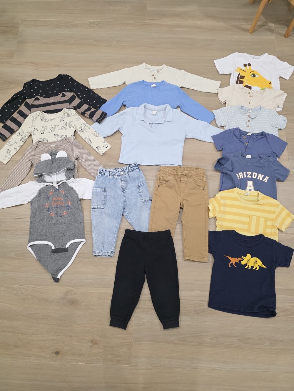 BIG 12–18M Baby Boy Clothing Bundle | Zara, H&M, Carter’s, Old Navy + More 30+ P